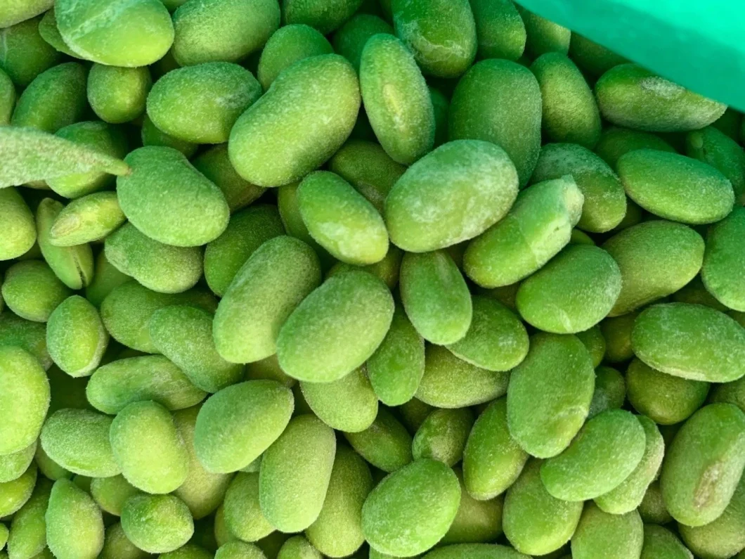 IQF Frozen Food Green Peas Shelled Edamame Whole From China Factory